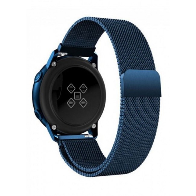 CATANES Milanese Stainless Steel 20mm size for Samsung Galaxy Watch 7, 6, 6 Classic, 5, 5 Pro, 4, 4 Classic and Active 2 - Blue