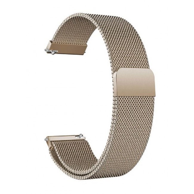 CATANES Milanese Stainless Steel 20mm size for Samsung Galaxy Watch 7, 6, 6 Classic, 5, 5 Pro, 4, 4 Classic and Active 2 - Vintage Gold