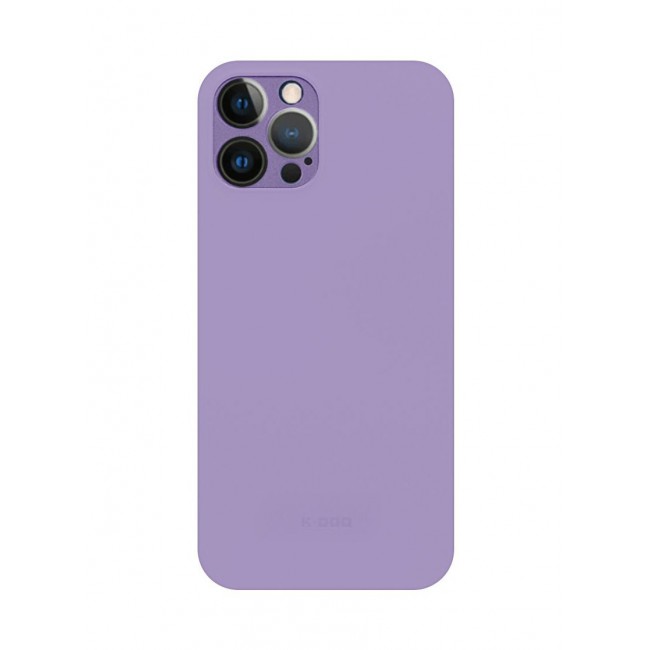 KZDOO Air Skin Case Ultra Slim Back Cover Skin for iphone 12 Pro Max Frosted Anti Slip Full Coverage Purple