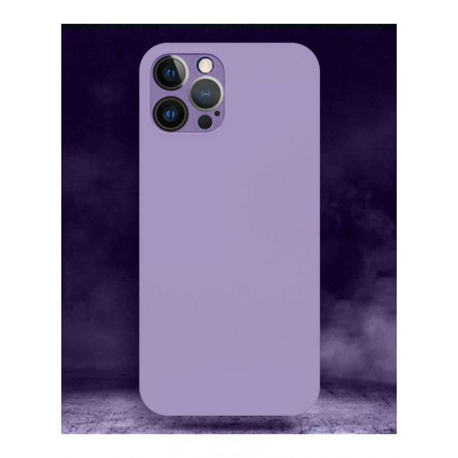KZDOO Air Skin Case Ultra Slim Back Cover Skin for iphone 12 Pro Max Frosted Anti Slip Full Coverage Purple