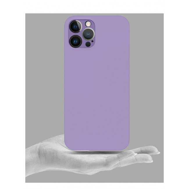 KZDOO Air Skin Case Ultra Slim Back Cover Skin for iphone 12 Pro Max Frosted Anti Slip Full Coverage Purple