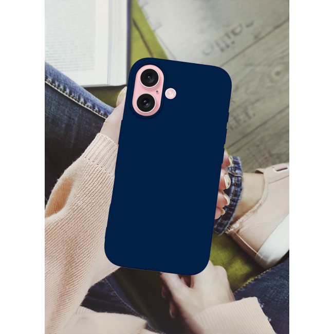 CATANES (for iPhone 16 Plus) Case, Slim Silicone Case, Full Covered Anti Scratch Shockproof Protective Cover