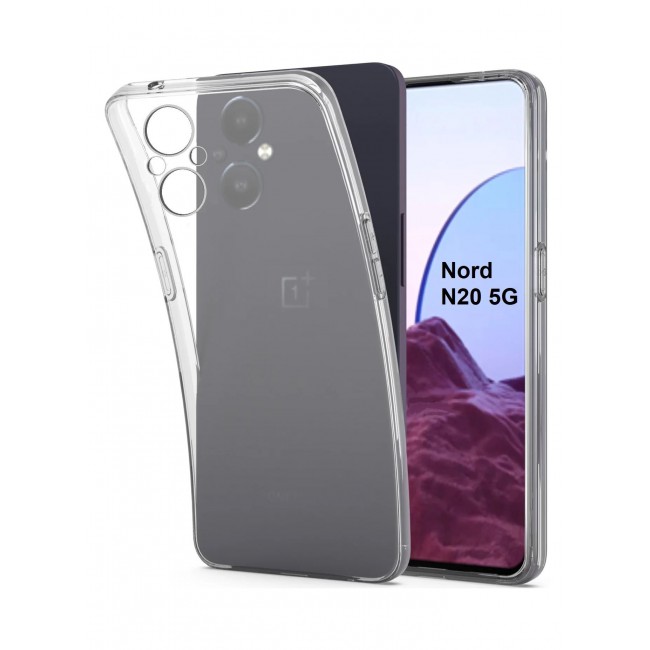 CATANES OnePlus Nord N20 5G Clear Case Ultra Slim Soft Shockproof Transparent TPU Cover 6.43 inch