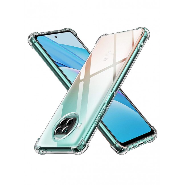 CATANES Xiaomi Mi 10T Lite 5G Case Cover Clear Protective TPU Four Corners Cover Transparent Soft Case