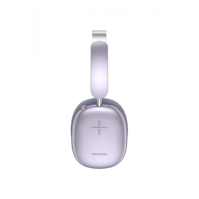 CATANES Air Max Pro Wireless Over Ear Headphones with Active Noiose Cancellation and Built-in Mi, Comfortable and Lightweight - Purple