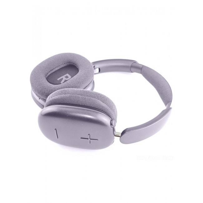 CATANES Air Max Pro Wireless Over Ear Headphones with Active Noiose Cancellation and Built-in Mi, Comfortable and Lightweight - Purple