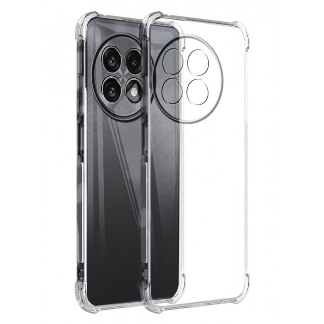 CATANES TPU Gorilla Case Cover for OnePlus ACE 5 5G, Phoce Cover with Reinforced Corner Bumper Camera Protection Slim Fit Shockproof Flexible - Clear
