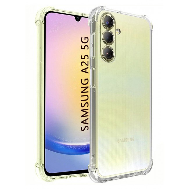 CATANES Galaxy A25 5G Gorilla Case Cover TPU Clear Protective Case Rugged Shockproof and Durable Back Cover