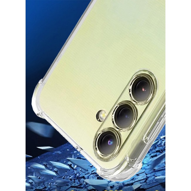 CATANES Galaxy A25 5G Gorilla Case Cover TPU Clear Protective Case Rugged Shockproof and Durable Back Cover