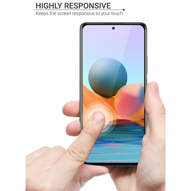 CATANES Xiaomi Redmi Note 10 Note 10S Clear Screen Protector 9D Tempered Glass 6.43 inch