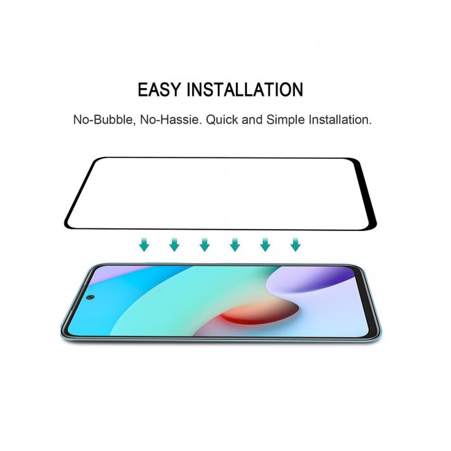 CATANES Xiaomi Redmi Note 10 Note 10S Clear Screen Protector 9D Tempered Glass 6.43 inch