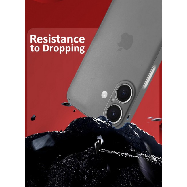 CATANES ( for iPhone 16 Plus ) Case Cover Air Skin Series Back Cover Sturdy Durable Thin Case Drop Protection Cover Clear