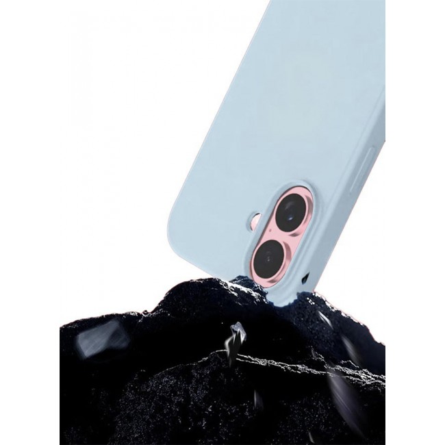 CATANES (for iPhone 16 Plus) 2 Pack Case and Screen Protector, Slim Silicone Case, Full Covered Anti Scratch Shockproof Protective Cover