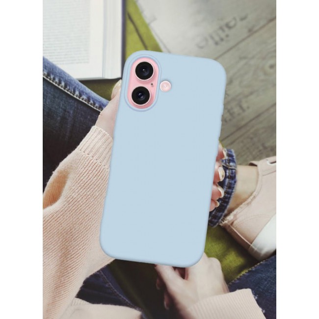 CATANES (for iPhone 16 Plus) 2 Pack Case and Screen Protector, Slim Silicone Case, Full Covered Anti Scratch Shockproof Protective Cover