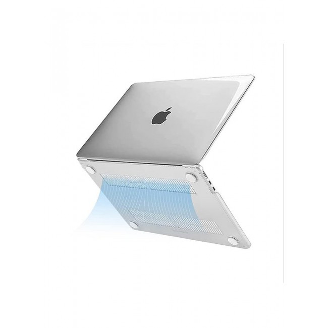CATANES MacBook Air 13 Inch Case (2022–2025) – Compatible with M2 A2681, M3 A3113, M4 A3240 – Laptop Protective Hard Shell Cover, Smooth Shiny, Crystal Clear