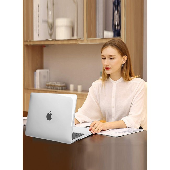 CATANES MacBook Air 13 Inch Case (2022–2025) – Compatible with M2 A2681, M3 A3113, M4 A3240 – Laptop Protective Hard Shell Cover, Smooth Shiny, Crystal Clear