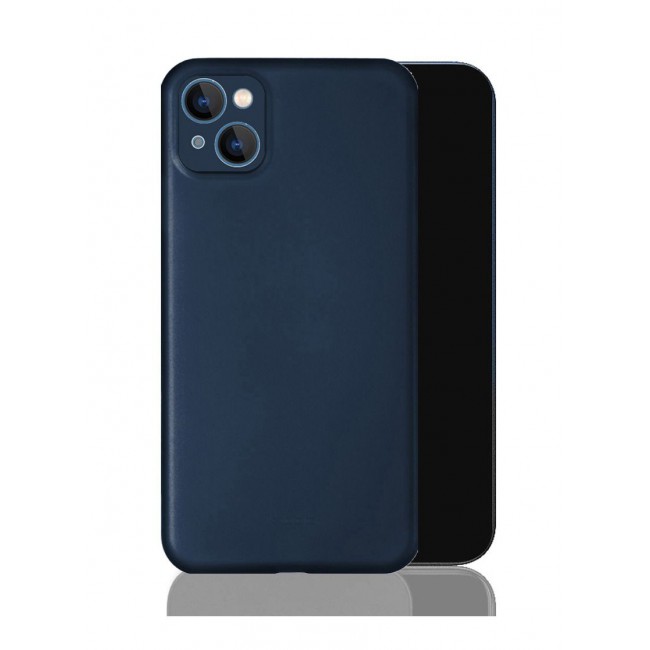KZDOO Air Skin Case Ultra Slim Back Cover Skin for iphone 13 Frosted Anti Slip Full Coverage Blue