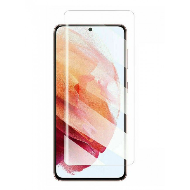 CATANES Samsung Galaxy S20 UV Screen Protector 6D Tempered Glass 9H Adhesive Nano Liquid UV Full Coverage Clear