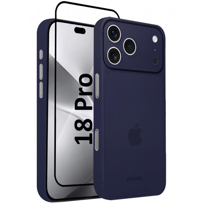 KZDOO 2 Pack Air Skin Case for iPhone 18 Pro - Ultra Slim 0.3mm Protective Cover