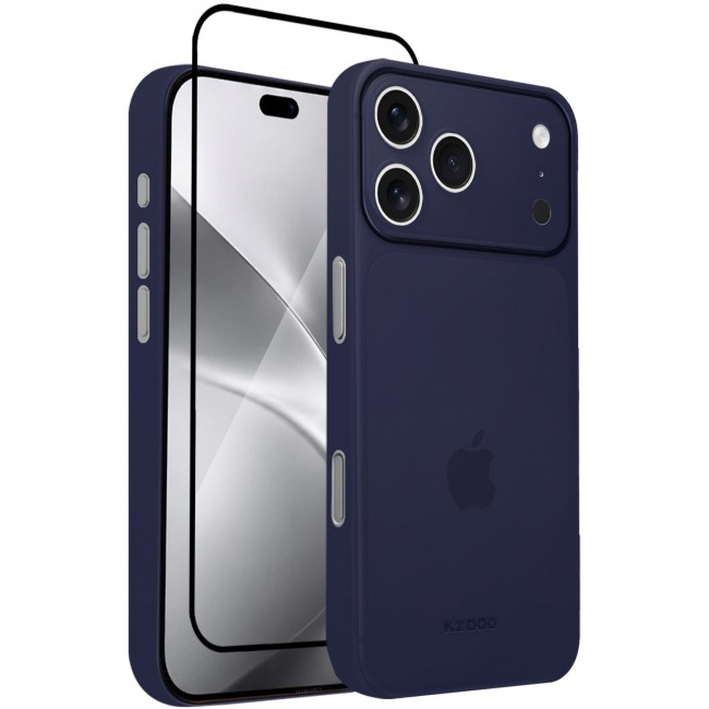 KZDOO 2 Pack Air Skin Case for iPhone 18 Pro - Ultra Slim 0.3mm Protective Cover