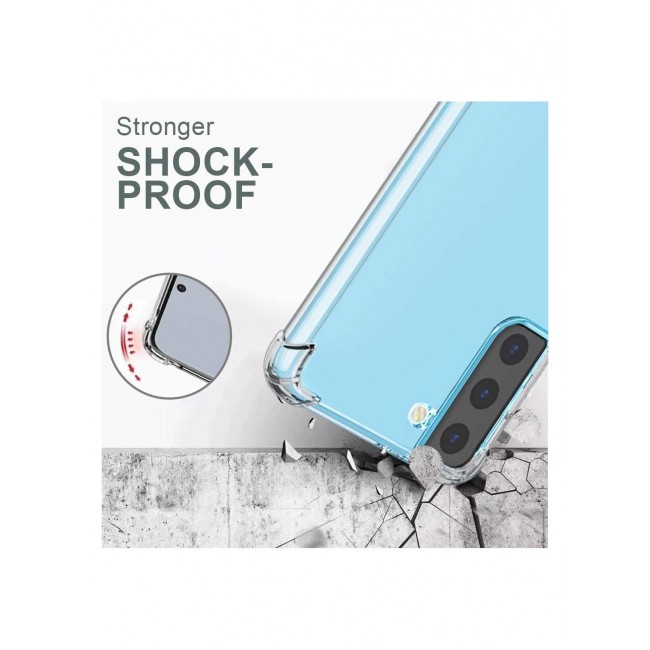 CATANES Samsung Galaxy S21 Case Clear Thin Transparent TPU PC Phone Case Anti-Fall Airbag Bumper Corner Protection 6.2 inch