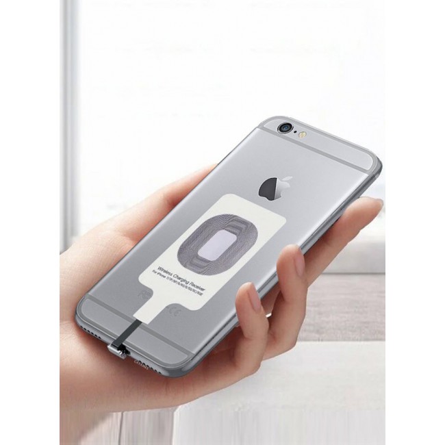 CATANES iPhone 6 Wireless Charging Receiver 5V 800mAh Wireless Charger Adapter Plug and Play Fast Charging Qi Receiver