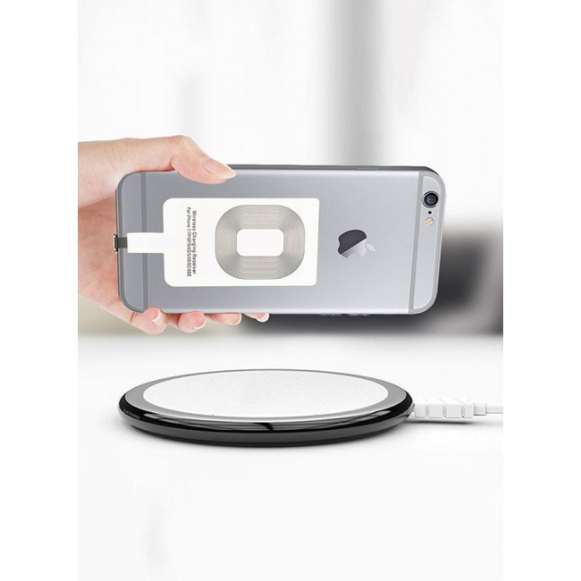 CATANES iPhone 6 Wireless Charging Receiver 5V 800mAh Wireless Charger Adapter Plug and Play Fast Charging Qi Receiver