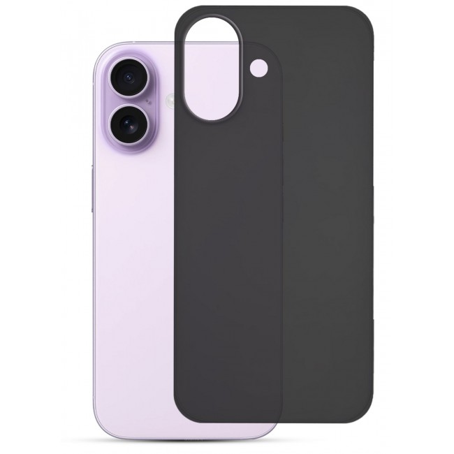 CATANES Air Skin Frosted Matte Case for iPhone 17 - Stylish Ultra Slim Back Cover - Black