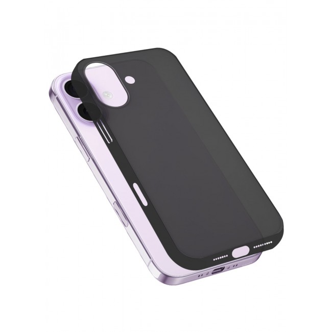 CATANES Air Skin Frosted Matte Case for iPhone 17 - Stylish Ultra Slim Back Cover - Black