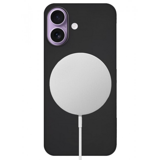 CATANES Air Skin Frosted Matte Case for iPhone 17 - Stylish Ultra Slim Back Cover - Black