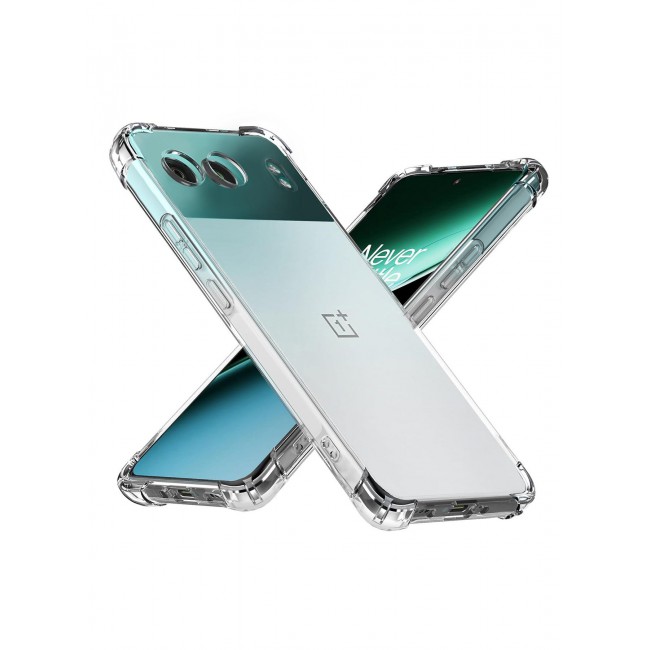 CATANES OnePlus Nord 4 5G Case Cover TPU Clear Protective Case Rugged Shockproof and Durable Back Cover