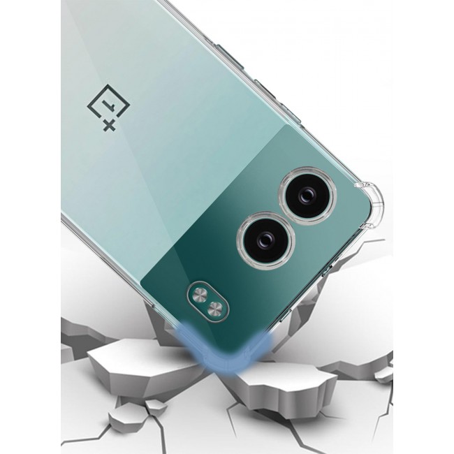 CATANES OnePlus Nord 4 5G Case Cover TPU Clear Protective Case Rugged Shockproof and Durable Back Cover