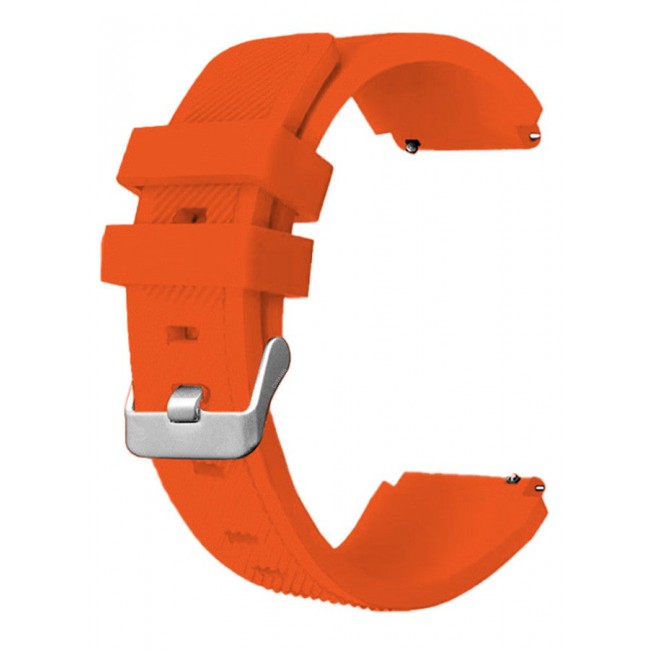 CATANES (for Huawei GT4 22mm) Silicone Strap,Sport Wristband Strap Adjustable Silicone Sport Band Hot Orange