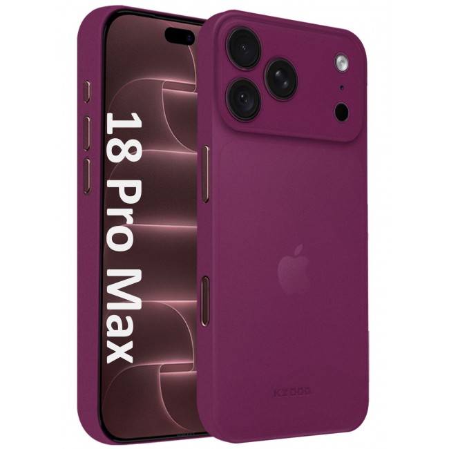 KZDOO Air Skin Case for iPhone 18 Pro Max - Ultra Slim 0.3mm Protective Cover
