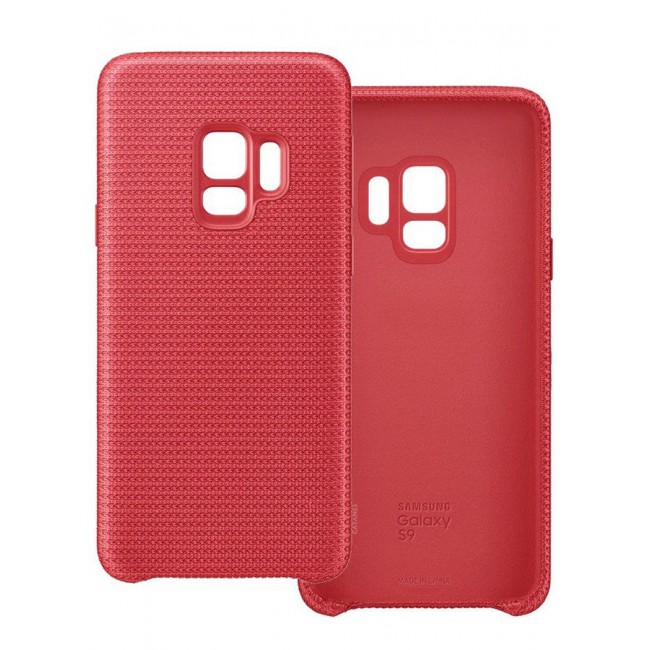CATANES Samsung Galaxy S9 Case Cover Hyperknit Series Durable Fabric Case Red