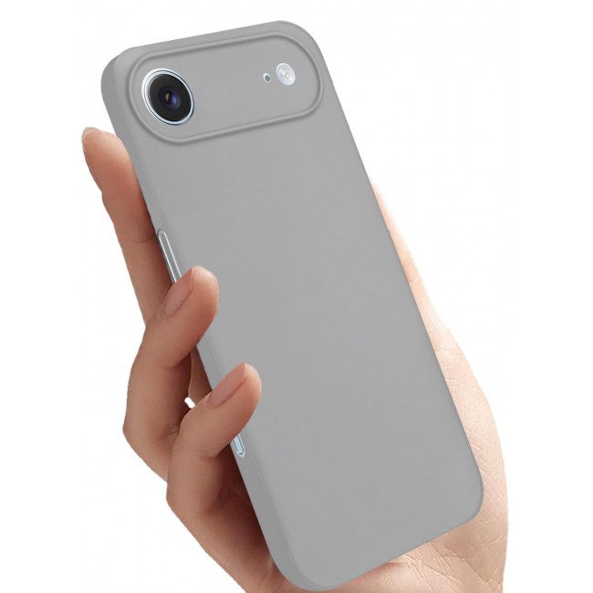 CATANES Air Skin Frosted Matte Case for iPhone 17 Air - Stylish Ultra Slim Back Cover - Natural Titanium