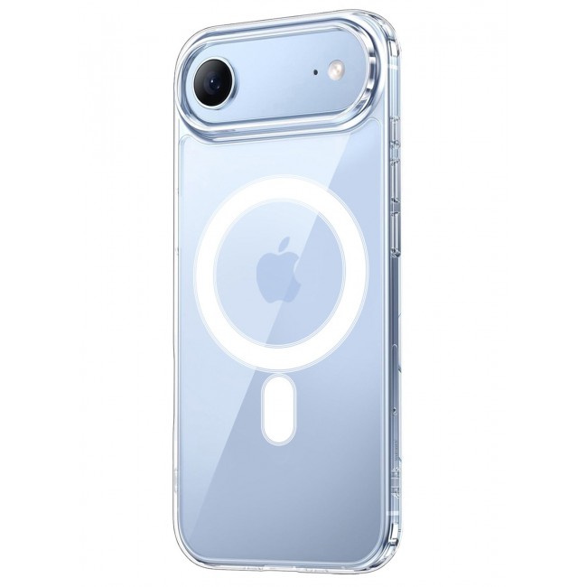 CATANES 2 Pack Clear Magnetic Case for iPhone 17 Air - Transparent Shockproof Protective Cover with MagSafe Compatibility