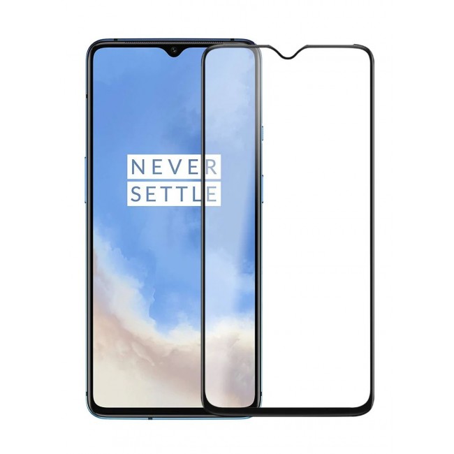 CATANES OnePlus 7T Screen Protector Tempered Glass 9H Anti-Scratch Shatterproof HD Edge to Edge Full Coverage Film 6.55 inch