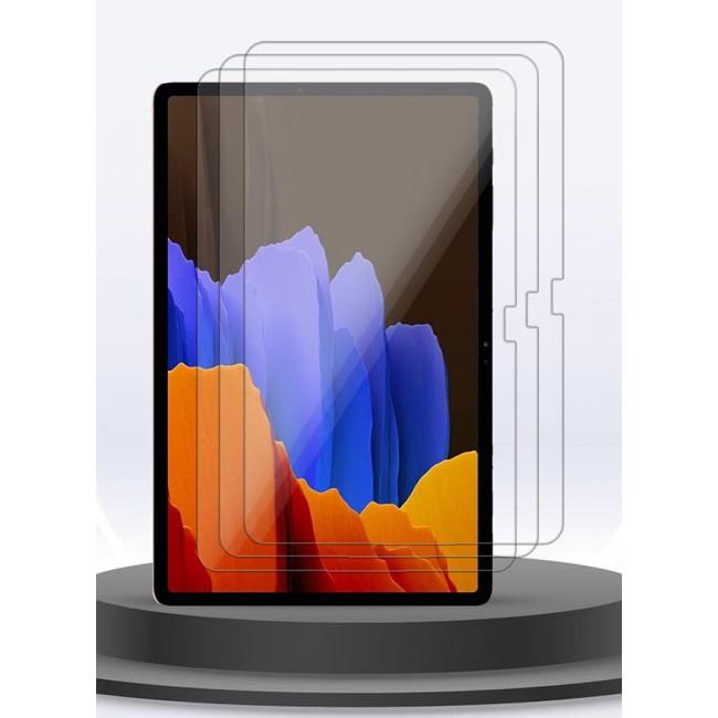 CATANES 3 Packs For Samsung Galaxy Tab S7+ SM-T970 Tablet Screen Protector Anti-Glare 9H Hardness Tempered Glass Scratch Resistant HD Display Screen Protector