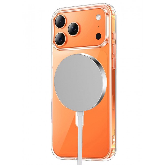 CATANES 2 Pack Clear Magnetic Case for iPhone 17 Pro - Transparent Shockproof Protective Cover with MagSafe Compatibility