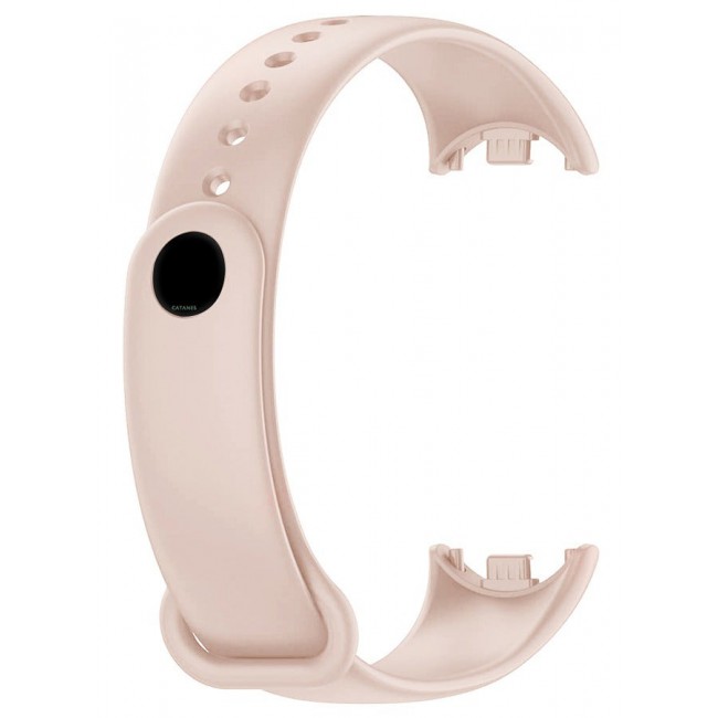 CATANES (for Mi Band 8 and 9) Strap Soft Silicone Replacement Sport Wristband for Xiaomi Mi Band 8 and 9 Watch Band Accessories for Women Men Pink