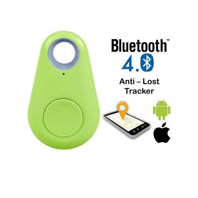 CATANES Smart Tag itag Bluetooth Tracker Key Finder Locator for Phone Key Item Pets Children Green