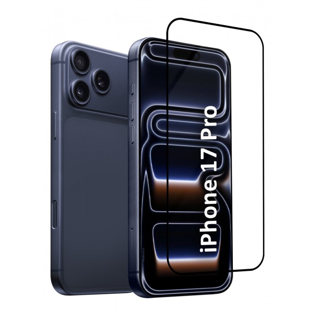 CATANES Screen Protector for iPhone 17 Pro - 3D Full Coverage 9H Tempered Glass Bubble-Free Installation High Protection Scratch Resistant