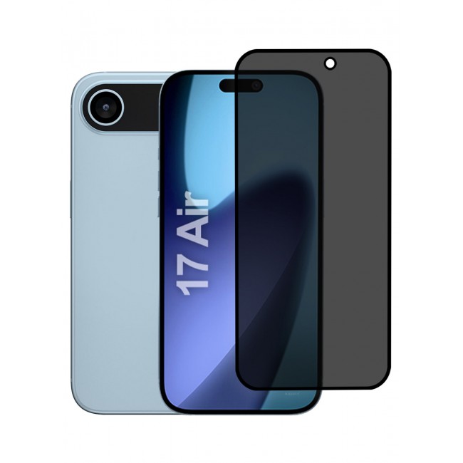 CATANES Premium 3D Privacy Screen Protector for iPhone 17 Air, Anti-Spy Tempered Glass HD Clear View Easy Installation