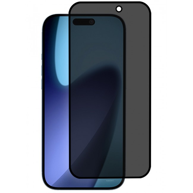 CATANES Premium 3D Privacy Screen Protector for iPhone 17 Air, Anti-Spy Tempered Glass HD Clear View Easy Installation