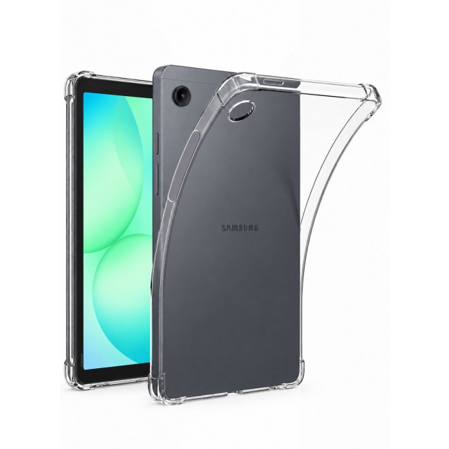CATANES For Samsung Galaxy Tab A11 Transparent TPU Bumper Protective Case