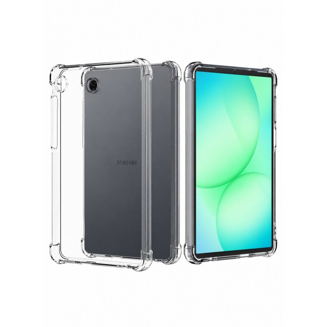 CATANES For Samsung Galaxy Tab A11 Transparent TPU Bumper Protective Case
