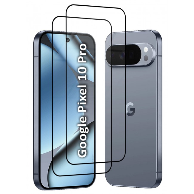 CATANES 2 PACK 3D Tempered Glass Screen Protector for Google Pixel 10 Pro (6.3-Inch) – Full Coverage, Edge-to-Edge Protection, Scratch Resistant, Case Friendly Clear Screen Guard