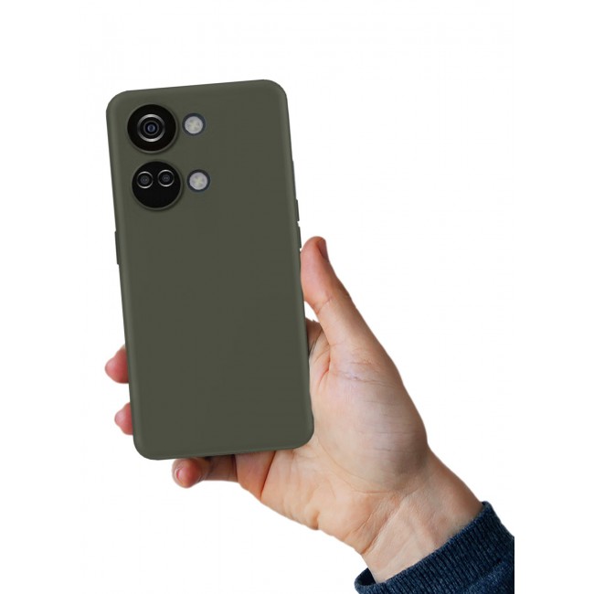 CATANES OnePlus Nord 3 Case Silicone Cover Soft and Durable Comfortable to Grip Soft Flexible Rubber Protective Case