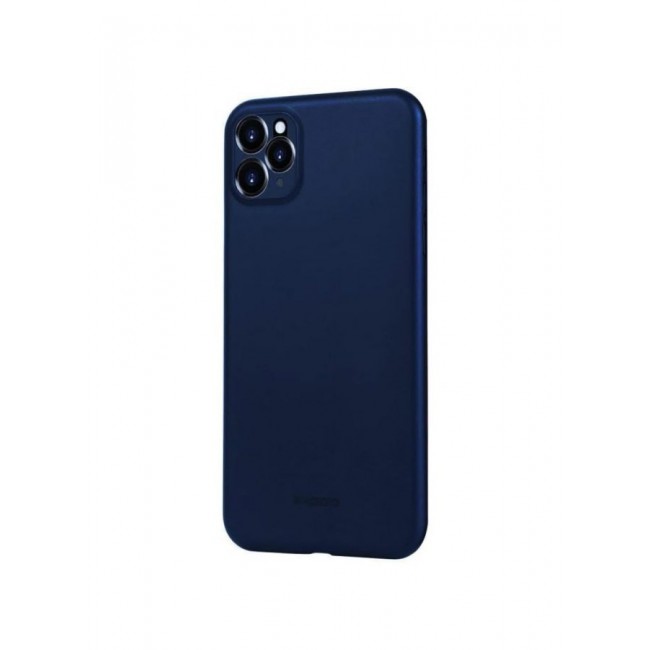KZDOO Air Skin Case Ultra Slim Back Cover Skin for iphone 11 Pro Frosted Anti Slip Full Coverage Blue